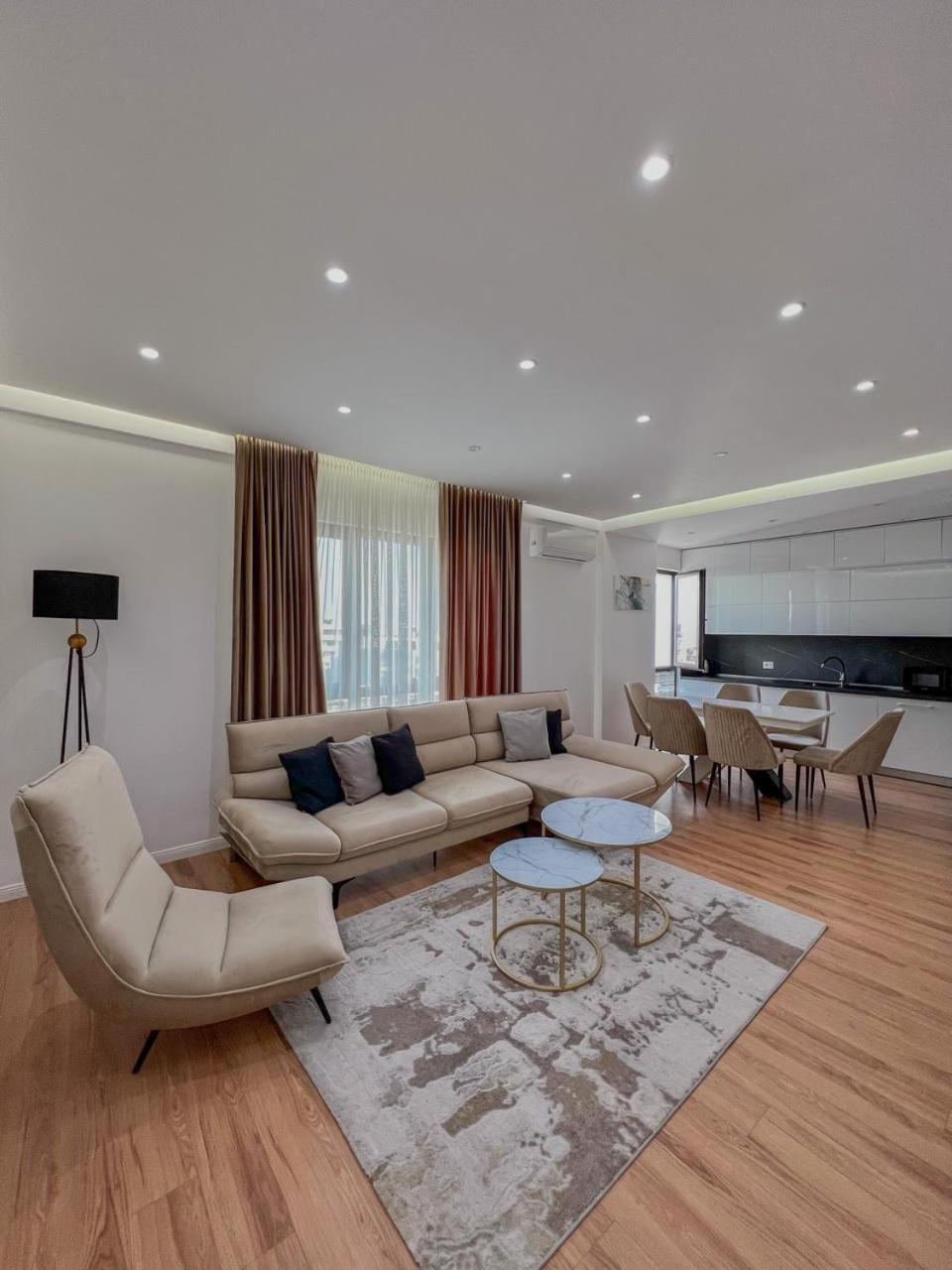 Lux Apartment At Arlis Тирана Экстерьер фото